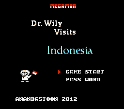 Play <b>Mega Man 3 - Dr. Wily Visits Indonesia</b> Online